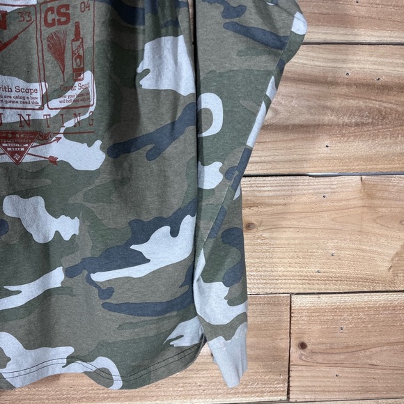 Columbia Camo Elements Graphic Long Sleeve, Mens M, performance hunting gear - Picture 8 of 13